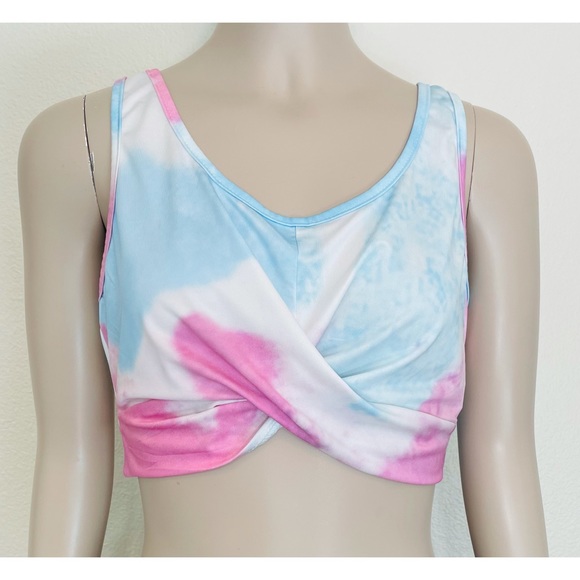 CBR Tie Dye Cropped Top - Picture 1 of 12